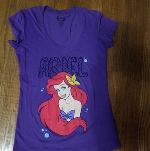 Purple Disney Ariel t shirt